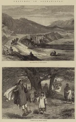 Skisser i Afghanistan